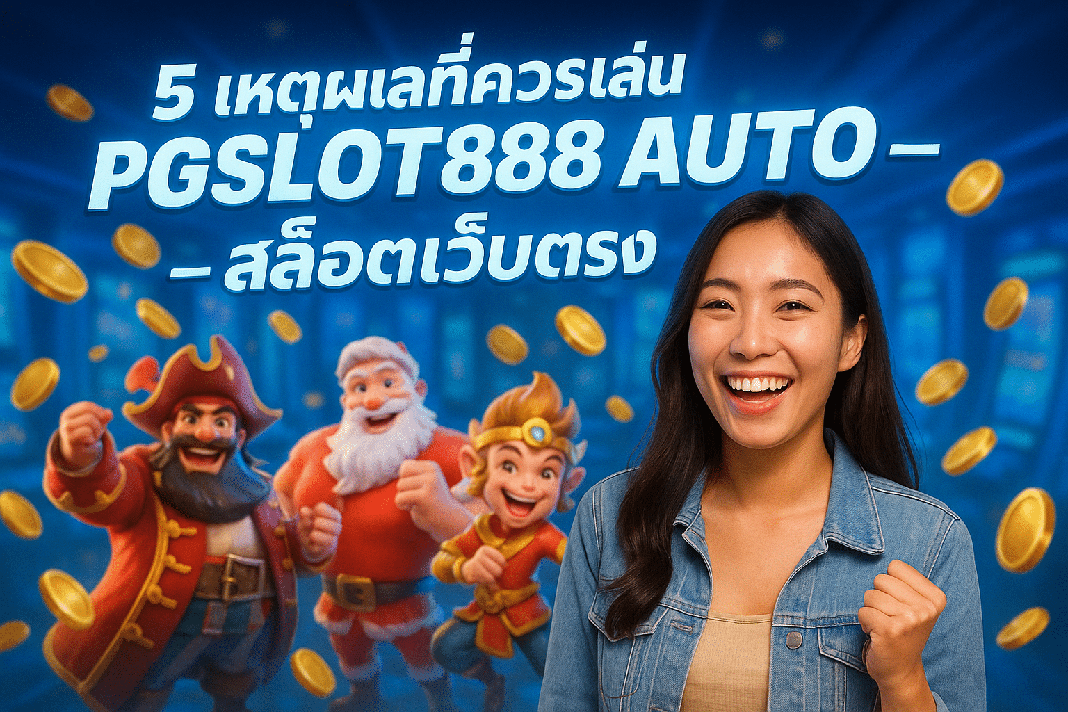 5 เหตุผลที่ควรเล่น PGSLOT888 AUTO – สล็อตเว็บตรง
