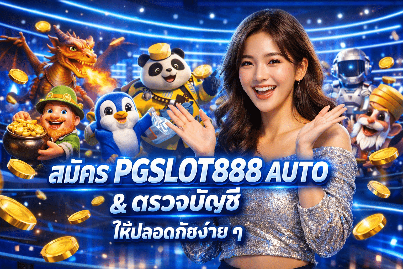 สมัคร PGSLOT888 AUTO & ตรวจบัญชีให้ปลอดภัยง่าย ๆ