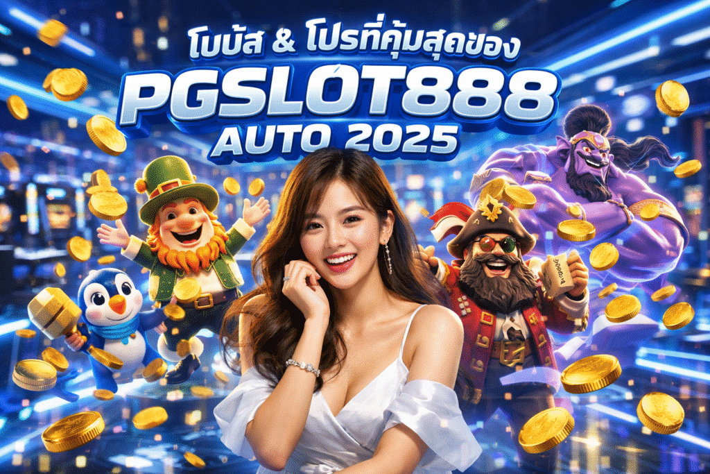 โบนัส & โปรที่คุ้มสุดของ PGSLOT888 AUTO 2025